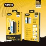 يعد بكج 'ARMOR 10*1 للأيفون خيارًا مثاليًا لكل من يرغب في تأمين هاتفه الذكي ضد الأضرار المحتملة. يتضمن هذا البكج المتكامل مجموعة متنوعة من العناصر المصممة بعناية لحماية الهاتف