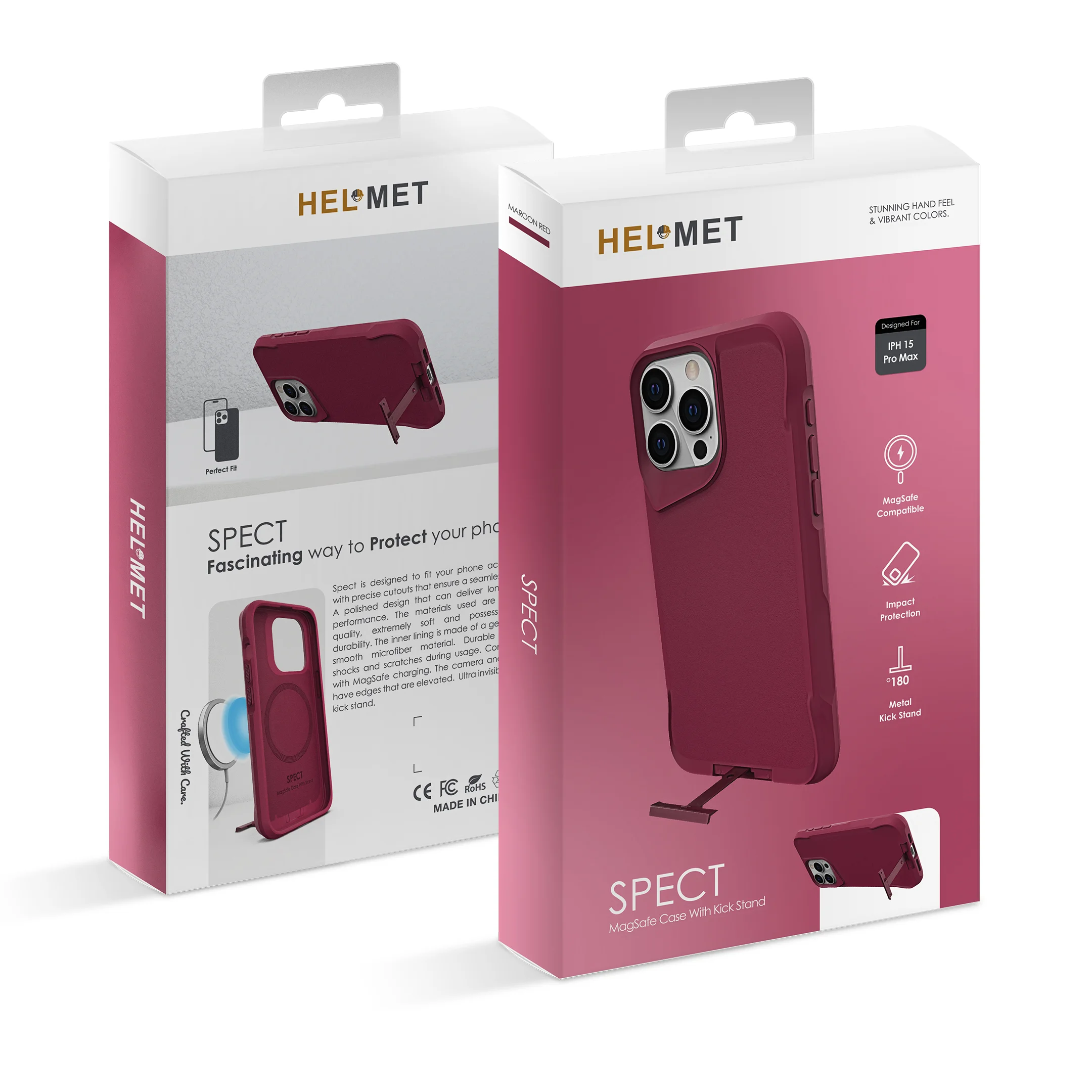 جراب حماية أحمر للأيفون