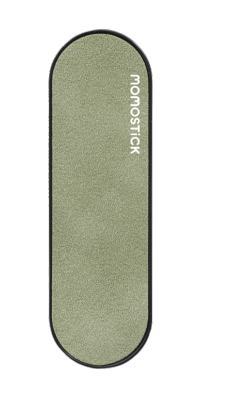 مسكة momostick جلد سويدي زيتي استيل