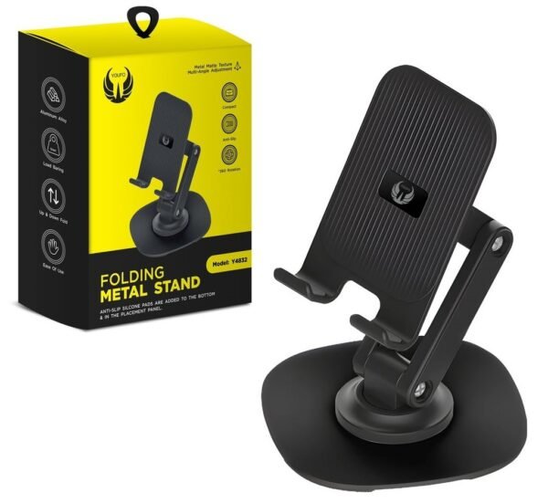 استاند جوال مكتبي منYOUFO دوران 360 قابل للطي