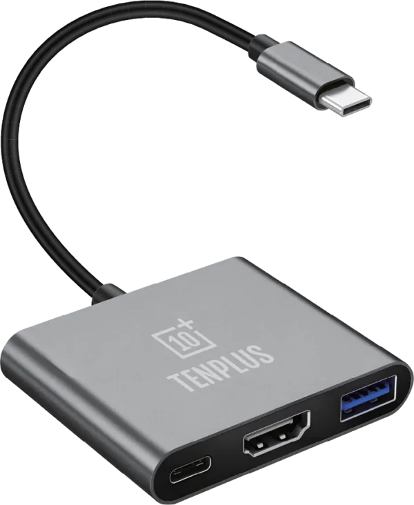 3in1 Type C To PD+USB3.0  +HDMI T3543