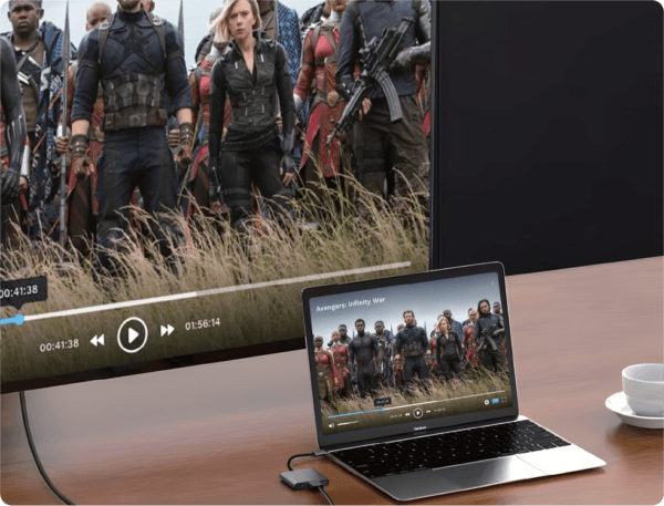 3in1 Type C To PD+USB3.0  +HDMI T3543