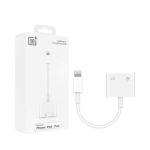 Lightning to 2X charger and  L headphone T3449