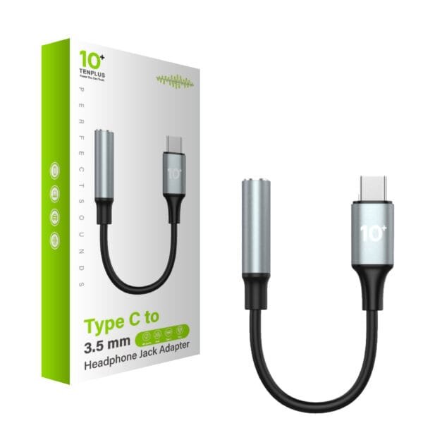Type C AUX to 3.5mm headphone Adapter T3469