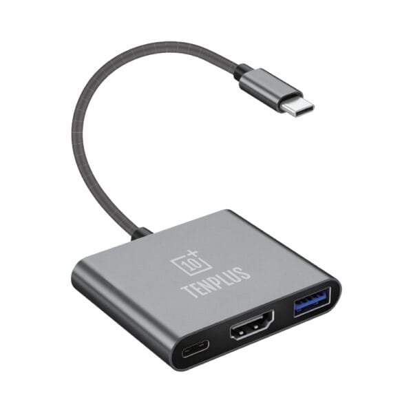3in1 Type C To PD+USB3.0  +HDMI T3543