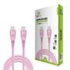 Silicone cable C - C Pink T3557