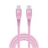 Silicone cable C - C Pink T3557