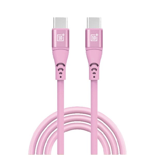 Silicone cable C - C Pink T3557