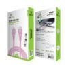 Silicone cable PD Pink T3572