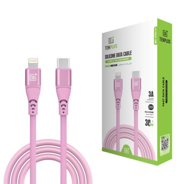 Silicone cable PD Pink T3572