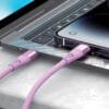 Silicone cable PD Pink T3572