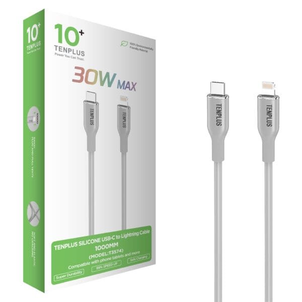 Silicone cable PD Titanium T3574